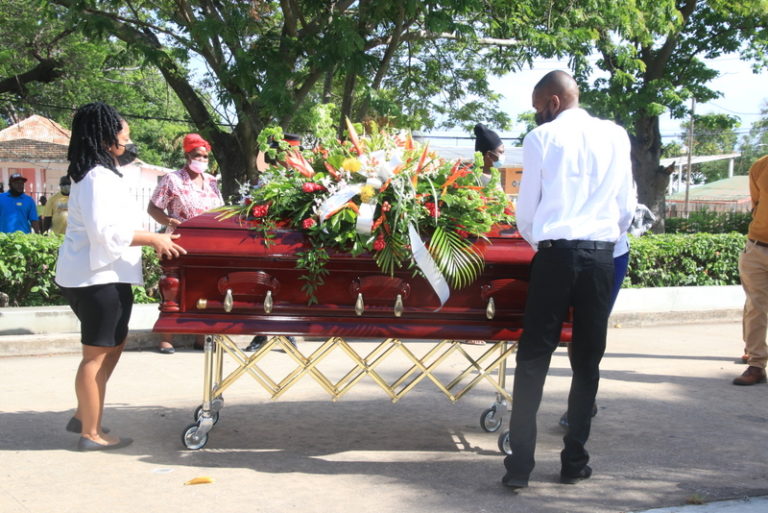 BARBADOS Hundreds Pay Last Respect.