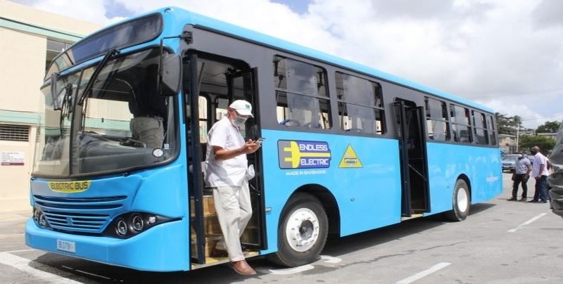 bizzy at bus door