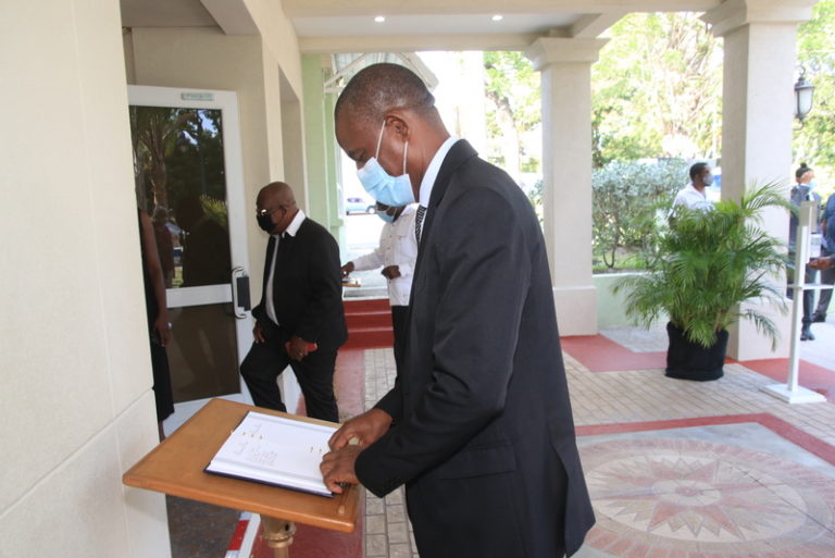 BARBADOS Hundreds Pay Last Respect.